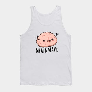 Brain Wave Cute Anatomy Pun Tank Top